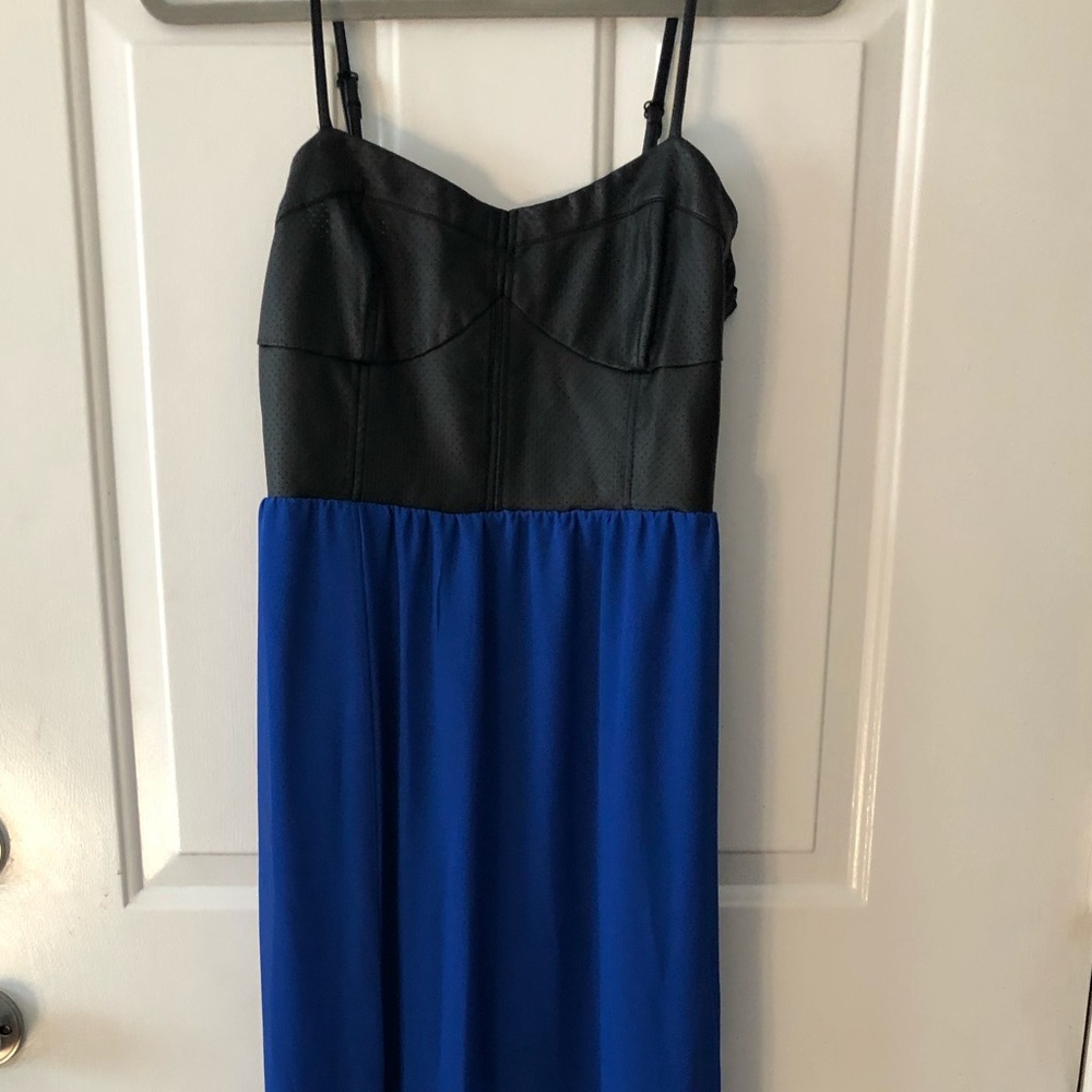 Pleather maxi